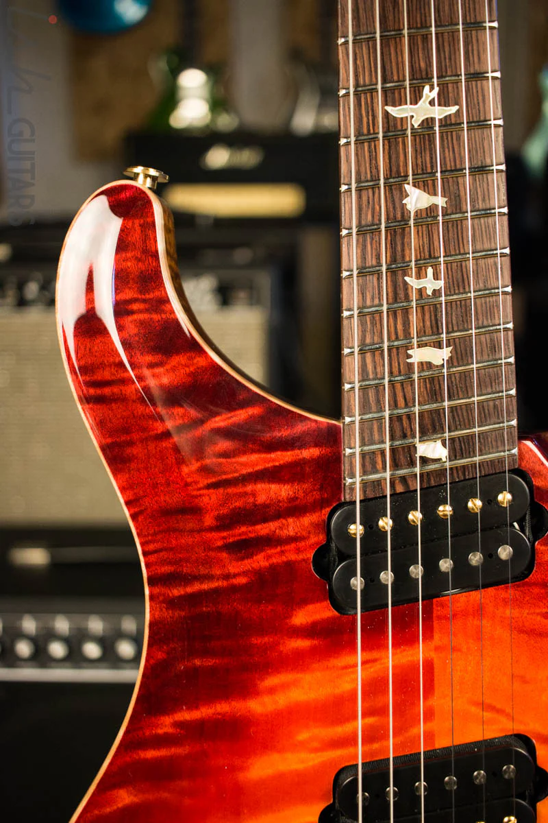 2018 Paul Reed Smith PRS Private Stock Custom 24 Multi Scale "Spirit" Double Semi-Hollow (DEMO VIDEO) - Image 3