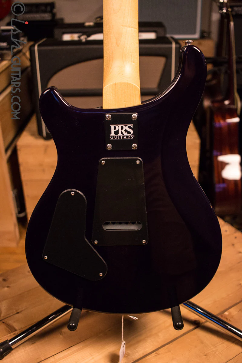 Paul Reed Smith PRS CE Custom Color Whale Blue Smokeburst with Blue Binding - Image 7