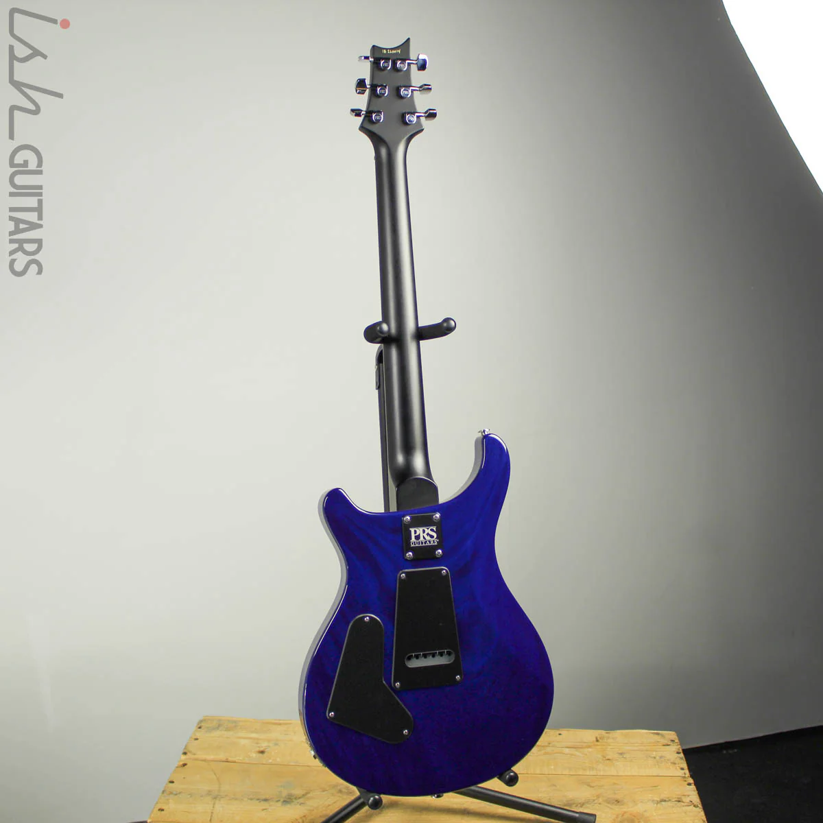 Paul Reed Smith PRS CE24 Semi-Hollow Blue Matteo w/ Painted Neck - Image 8