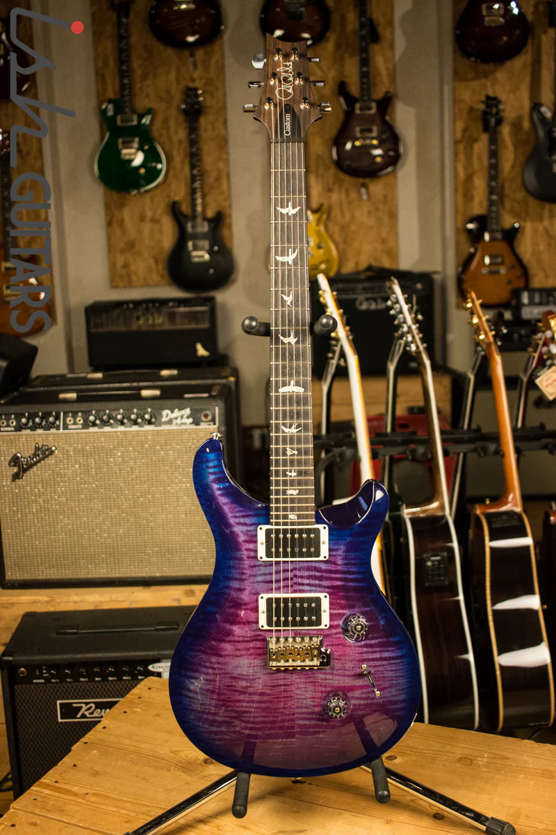 Paul Reed Smith PRS Custom 24 Custom Color Bruise Burst Electric Guitar - Image 2