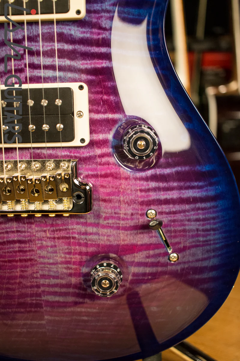 Paul Reed Smith PRS Custom 24 Custom Color Bruise Burst Electric Guitar - Image 4