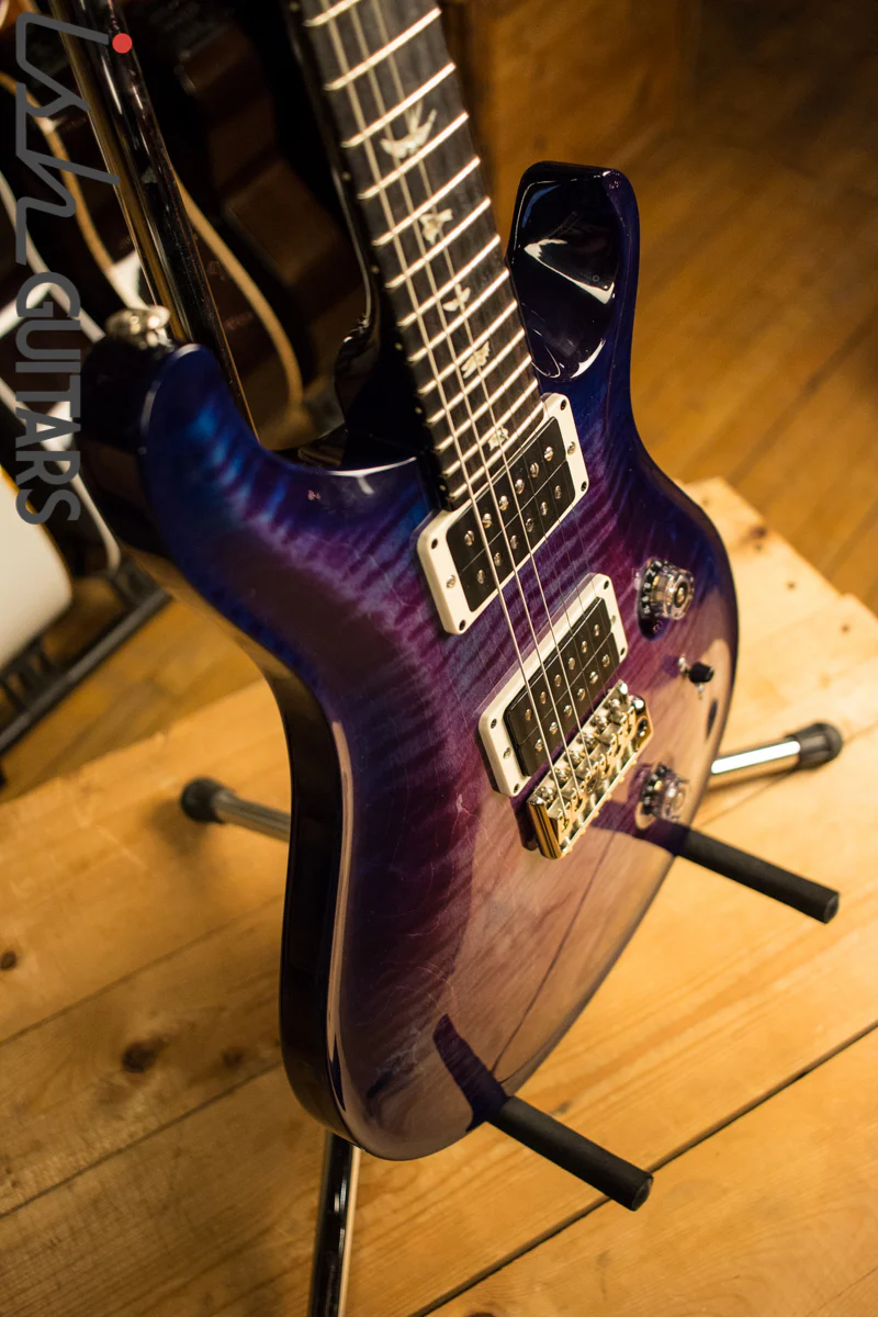 Paul Reed Smith PRS Custom 24 Custom Color Bruise Burst Electric Guitar - Image 6