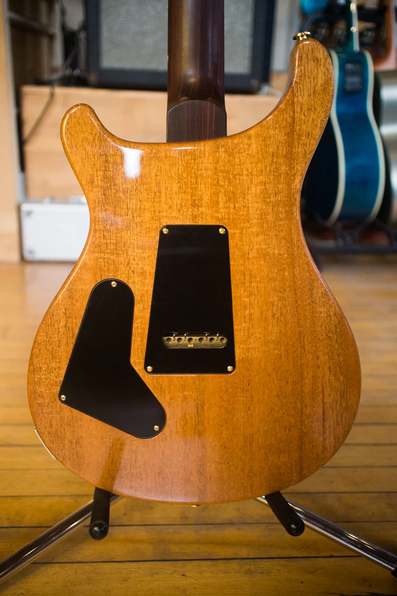 Paul Reed Smith PRS Custom 24 Wood Library Quilt 2013 Fade Brazilian Rosewood Fretboard - Image 6