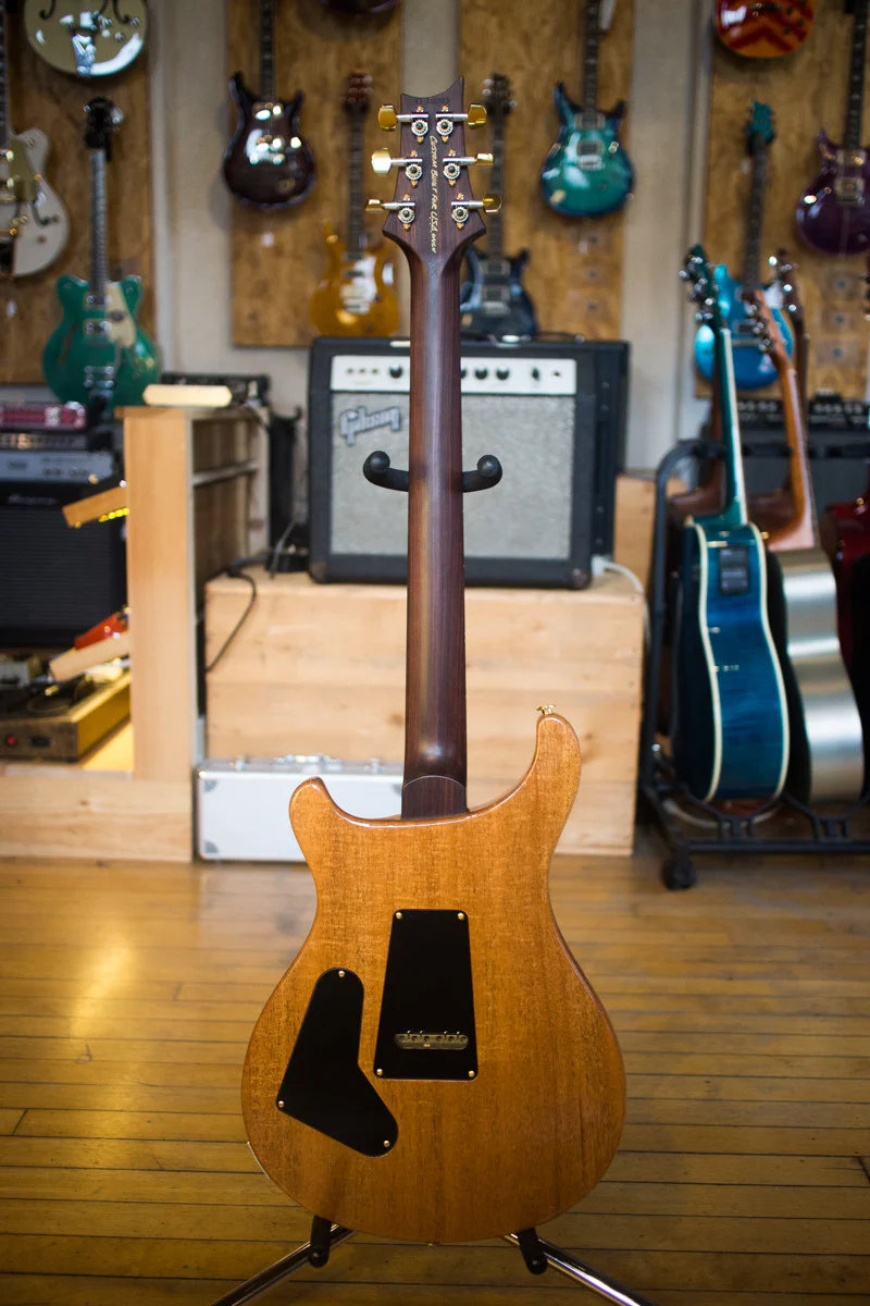 Paul Reed Smith PRS Custom 24 Wood Library Quilt 2013 Fade Brazilian Rosewood Fretboard - Image 8