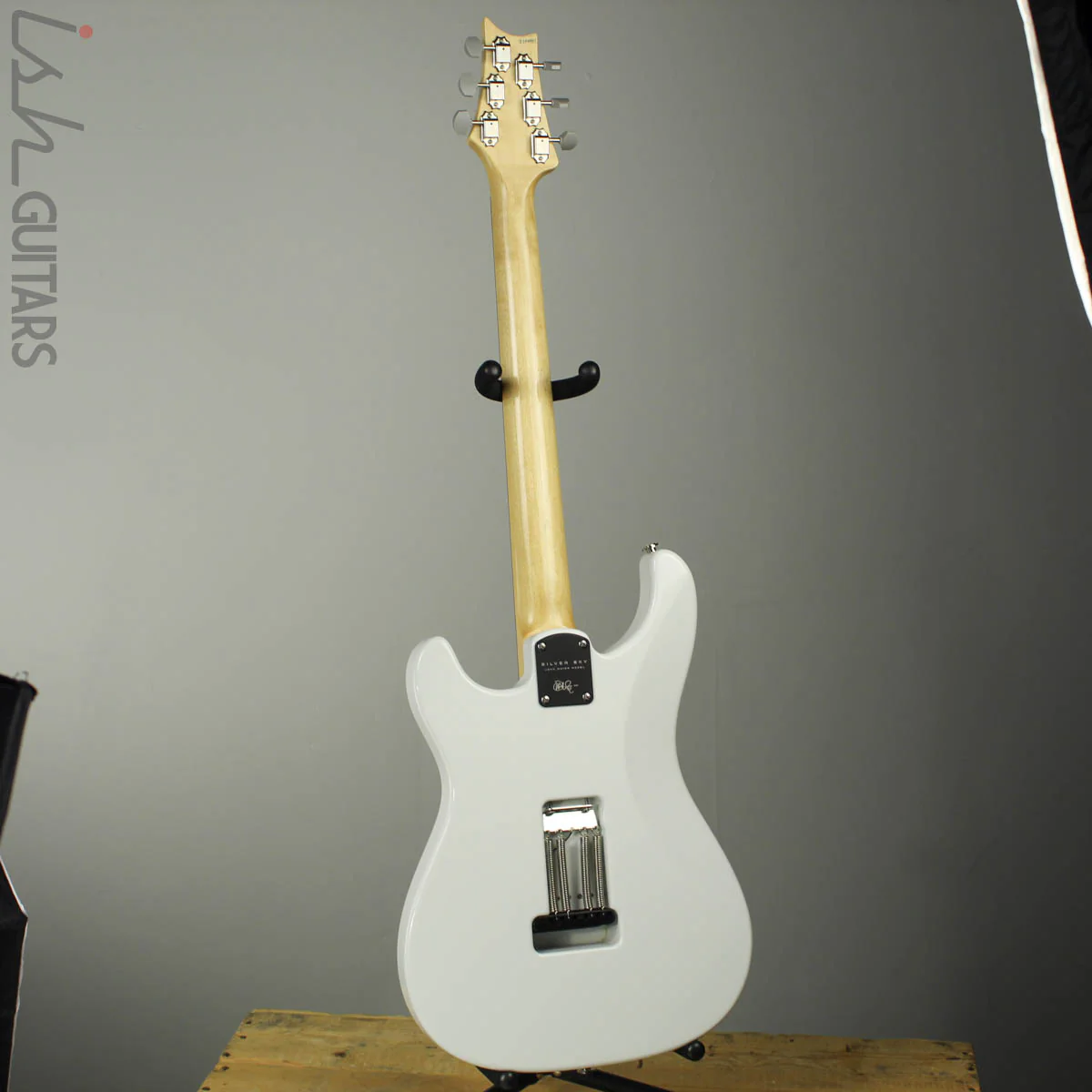 2018 Paul Reed Smith PRS John Mayer Silver Sky Electric Guitar Frost (GIG BAG) - Image 6