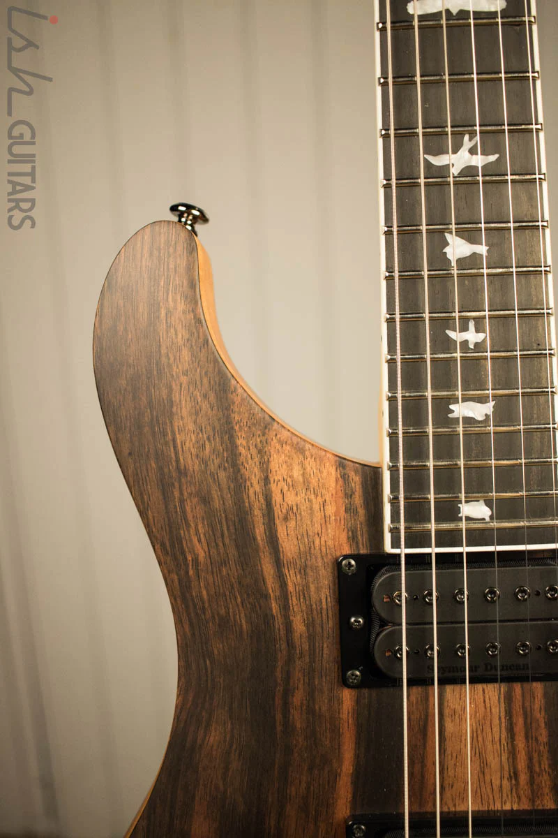 Paul Reed Smith PRS Mark Holcomb SE Macassar Ebony Natural Satin Ish Guitars Exclusive #20 - Image 3