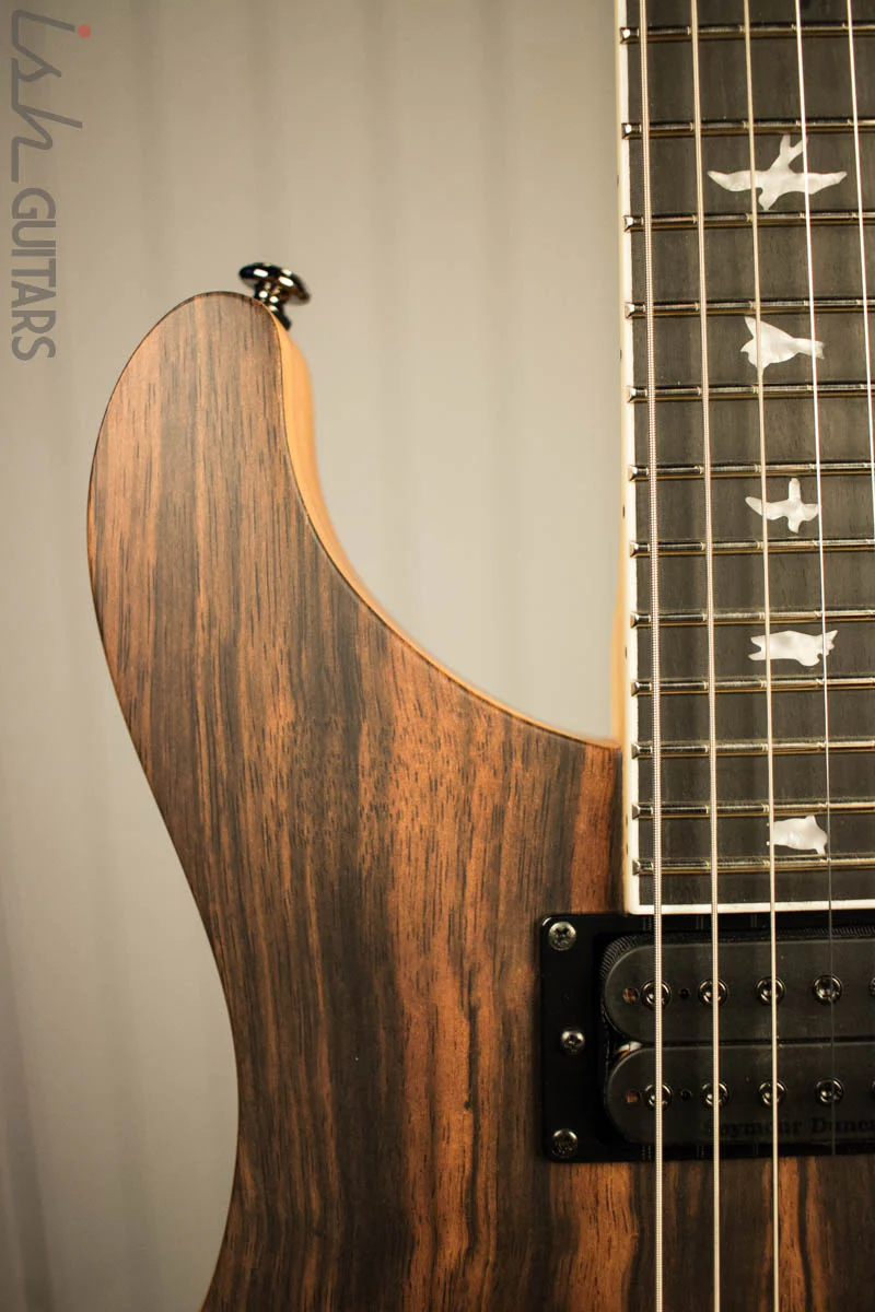 Paul Reed Smith PRS Mark Holcomb SE Macassar Ebony Natural Satin Ish Guitars Exclusive #25 - Image 3