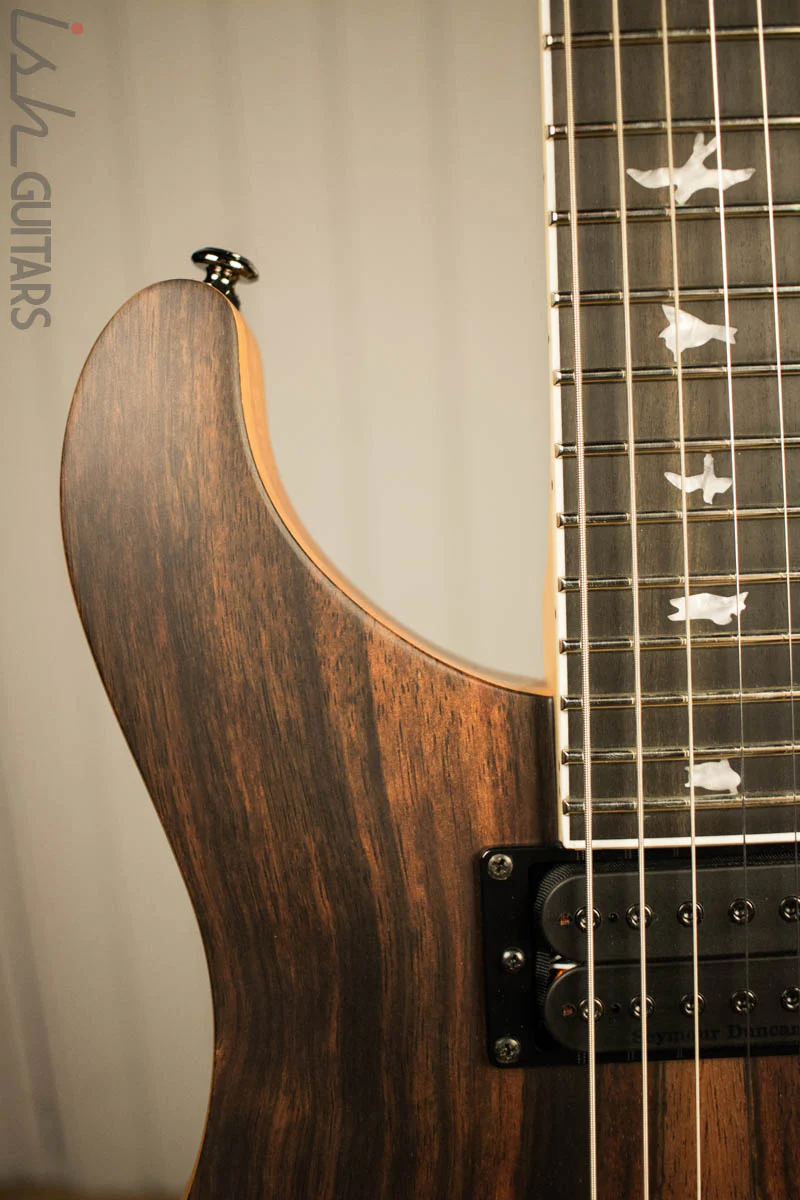 Paul Reed Smith PRS Mark Holcomb SE Macassar Ebony Natural Satin Ish Guitars Exclusive #4 - Image 3