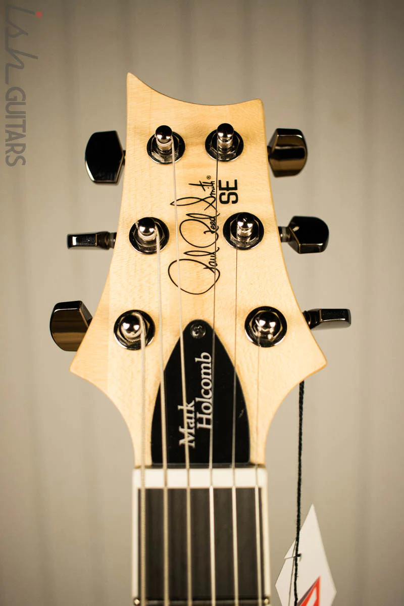 Paul Reed Smith PRS Mark Holcomb SE Macassar Ebony Natural Satin Ish Guitars Exclusive #4 - Image 5