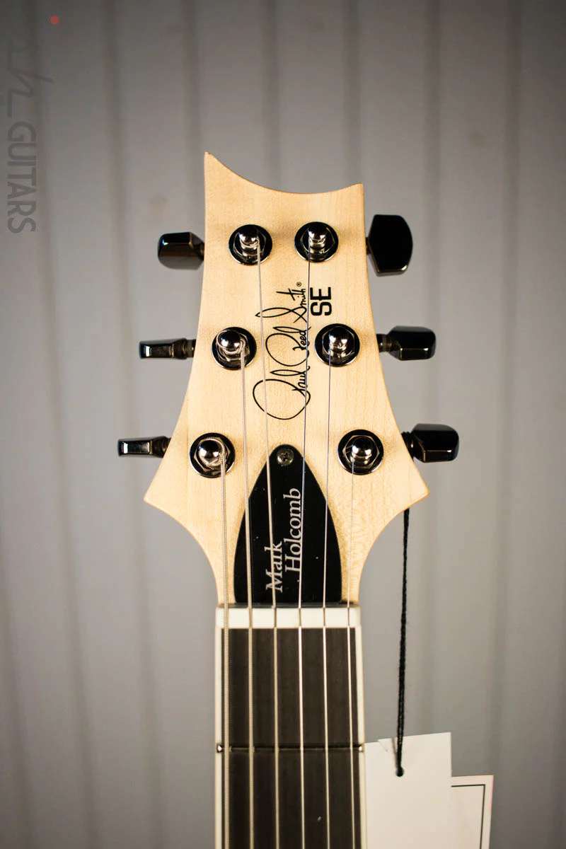 Paul Reed Smith PRS Mark Holcomb SE Quilted Maple Trampas Green Ish Guitars Exclusive #1 - Image 5