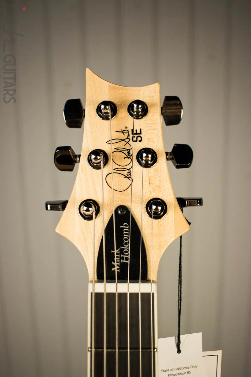 Paul Reed Smith PRS Mark Holcomb SE Quilted Maple Trampas Green Ish Guitars Exclusive #16 - Image 5