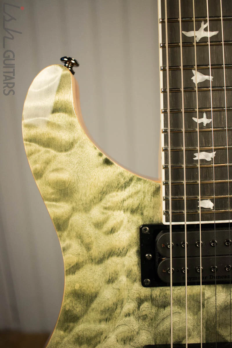 Paul Reed Smith PRS Mark Holcomb SE Quilted Maple Trampas Green Ish Guitars Exclusive #6 (DEMO VIDEO) - Image 3