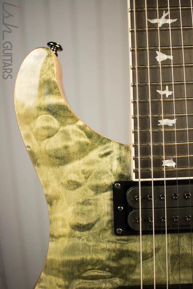 Paul Reed Smith PRS Mark Holcomb SE Quilted Maple Trampas Green Ish Guitars Exclusive #10 (DEMO VIDEO) - Image 3