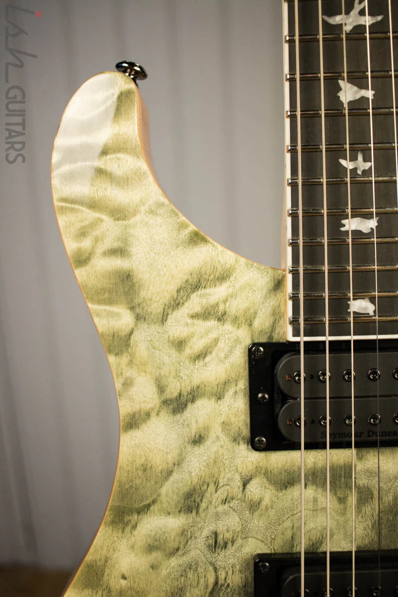 Paul Reed Smith PRS Mark Holcomb SE Quilted Maple Trampas Green Ish Guitars Exclusive #9 (DEMO VIDEO) - Image 3