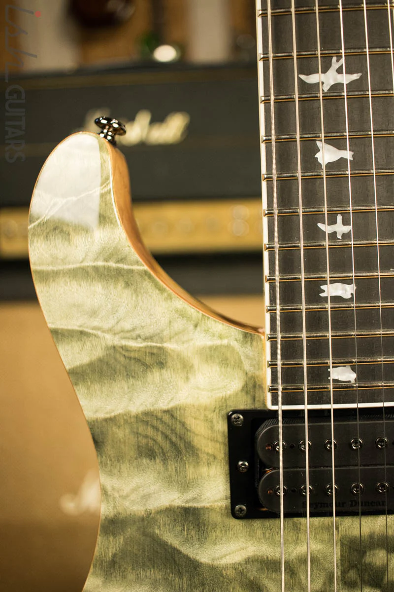 Paul Reed Smith PRS Mark Holcomb SE Quilted Maple Trampas Green Ish Guitars Exclusive (DEMO VIDEO) - Image 3
