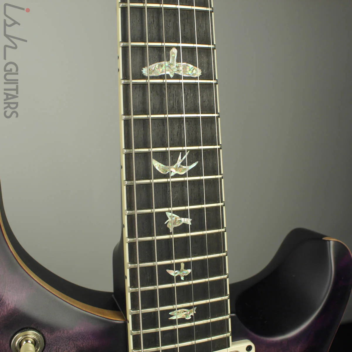 Paul Reed Smith PRS McCarty 594 Semi-Hollow Wood Library Faded Purple Burst Satin - Image 6
