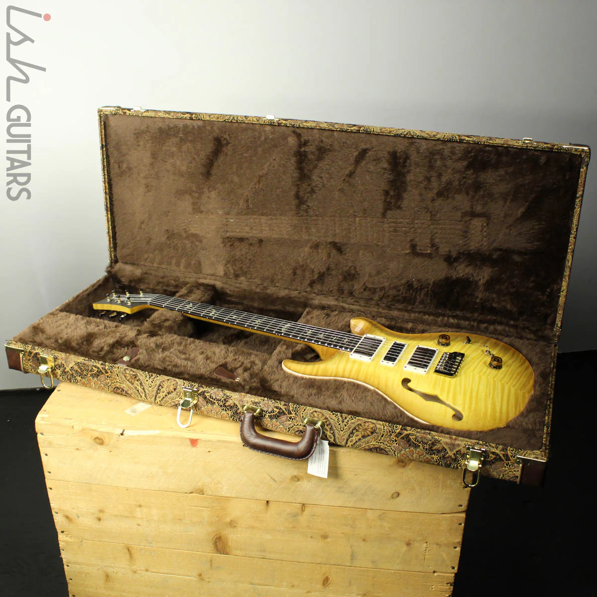 Paul Reed Smith PRS Special 22 Semi-Hollow Wood Library Artist Top Swamp Ash Back Livingston Lemondrop - Image 13