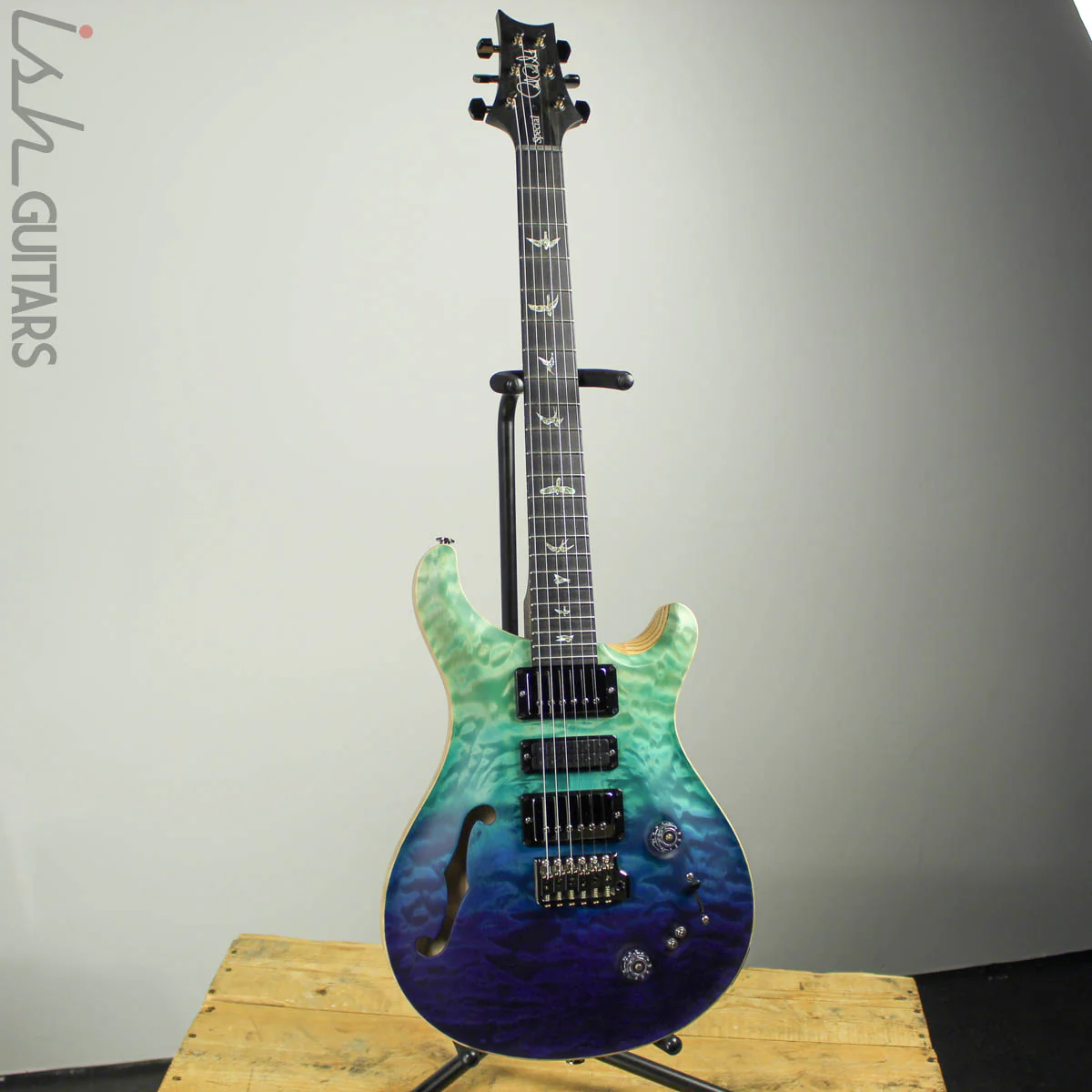 2019 Paul Reed Smith PRS Wood Library Special 22 Blue Fade - Image 2
