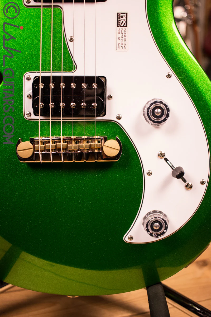 Paul Reed Smith S2 Mira Semi Hollow "Color of the Month" Jewel Lime Metallic - Image 4