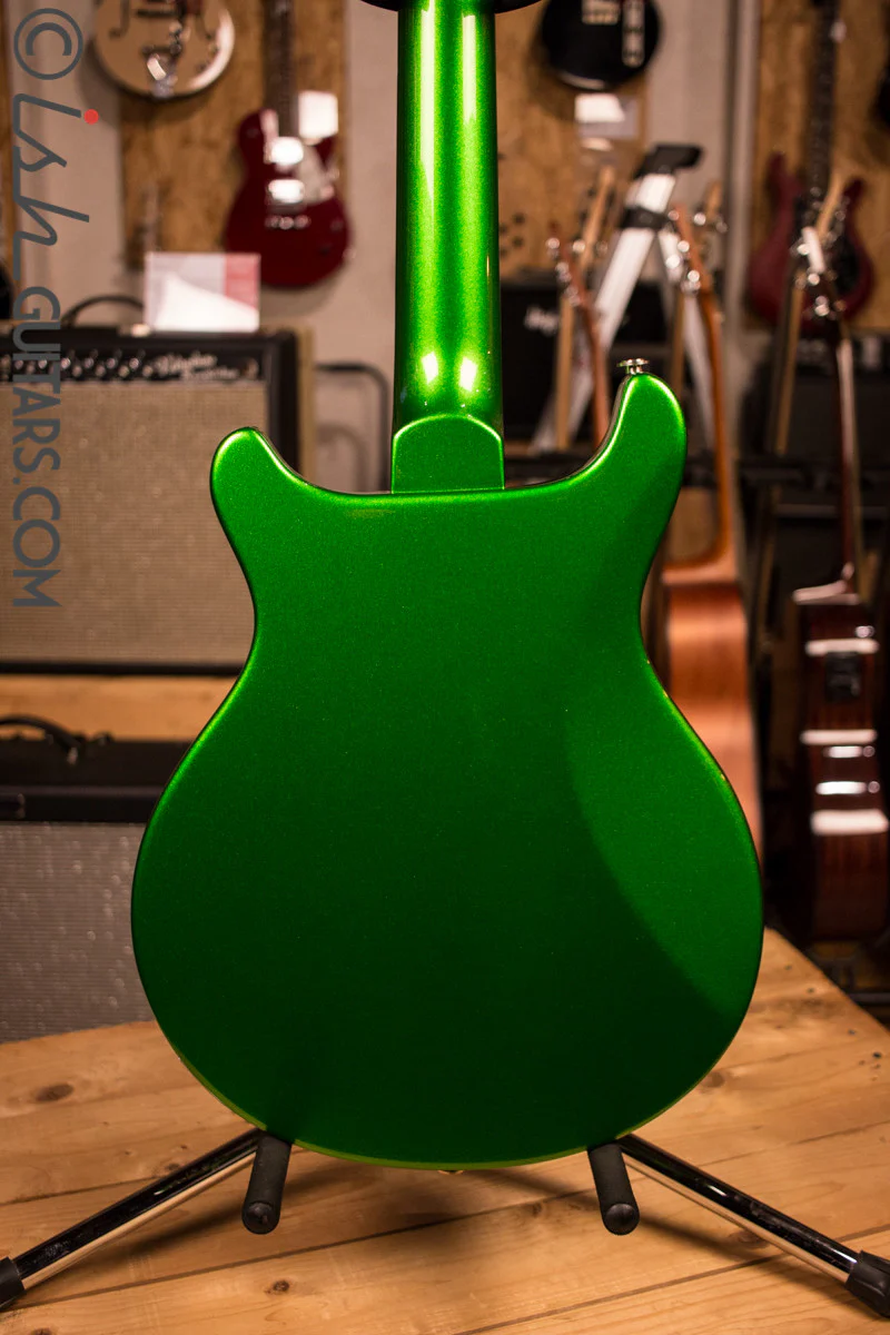 Paul Reed Smith S2 Mira Semi Hollow "Color of the Month" Jewel Lime Metallic - Image 7