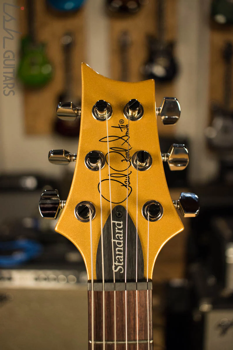 2018 Paul Reed Smith S2 Standard 24 Custom Gold w/ Tortoise Shell Pickguard - Image 5