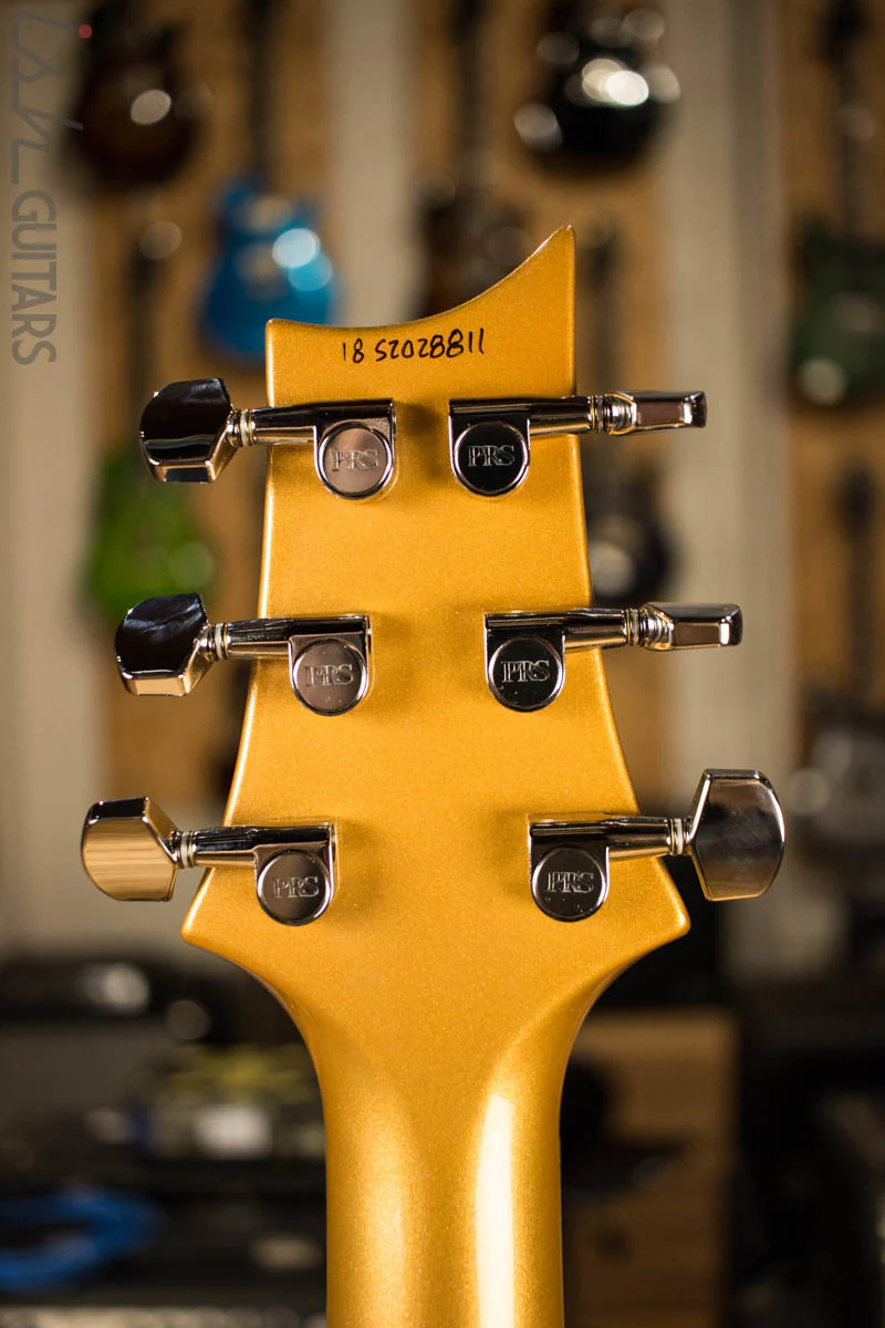 2018 Paul Reed Smith S2 Standard 24 Custom Gold w/ Tortoise Shell Pickguard - Image 9