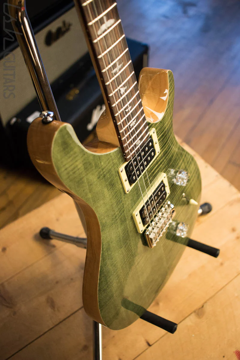 2018 Paul Reed Smith SE Custom 24 Trampas Green - Image 7