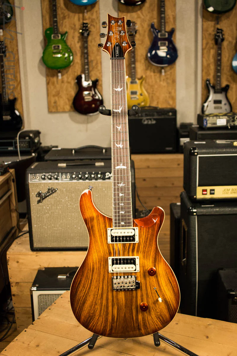 2018 Paul Reed Smith PRS SE Custom 24 - Zebrawood - Image 2