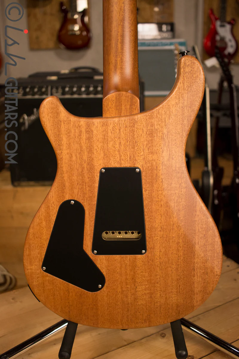 Paul Reed Smith PRS Custom 24 Semi-Hollow Wood Library Quilt Top Charcoal Burst - Image 8
