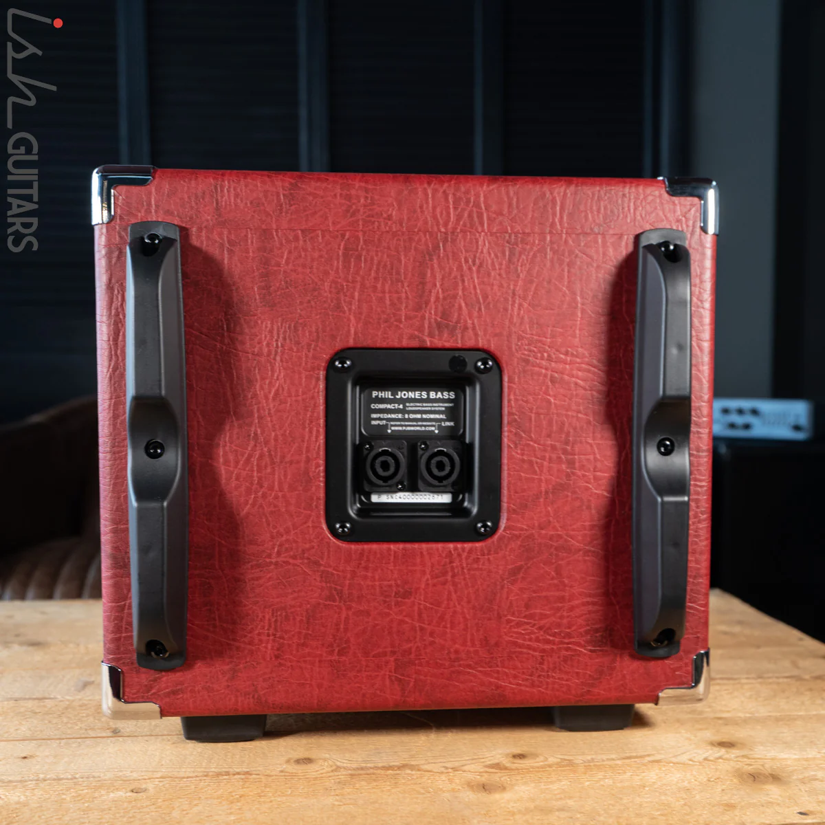 Phil Jones Bass Compact-4 400W Speaker Cabinet Red - Image 2