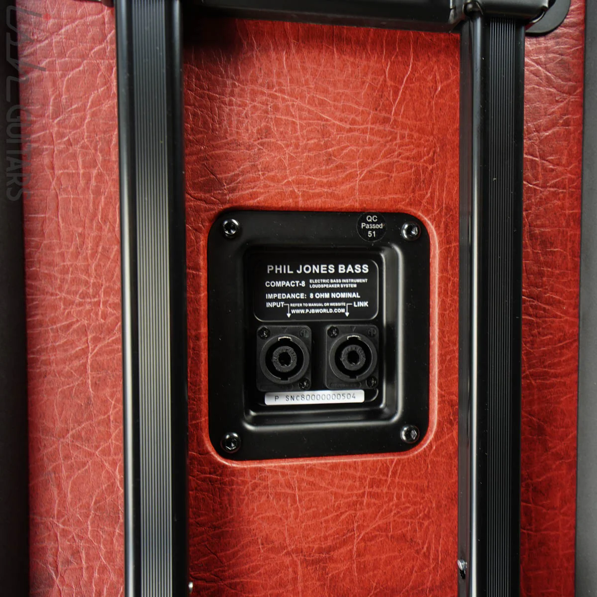Phil Jones Bass Compact-8 C8 800W Bass Cabinet Red - Image 4