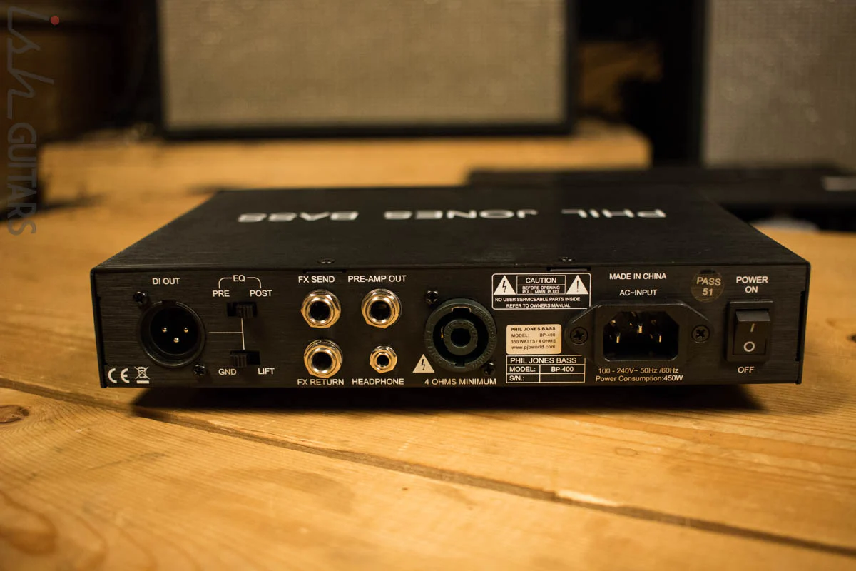 Phil Jones Bass BP-400 350W Bass Amp Head Store Demo - Image 3