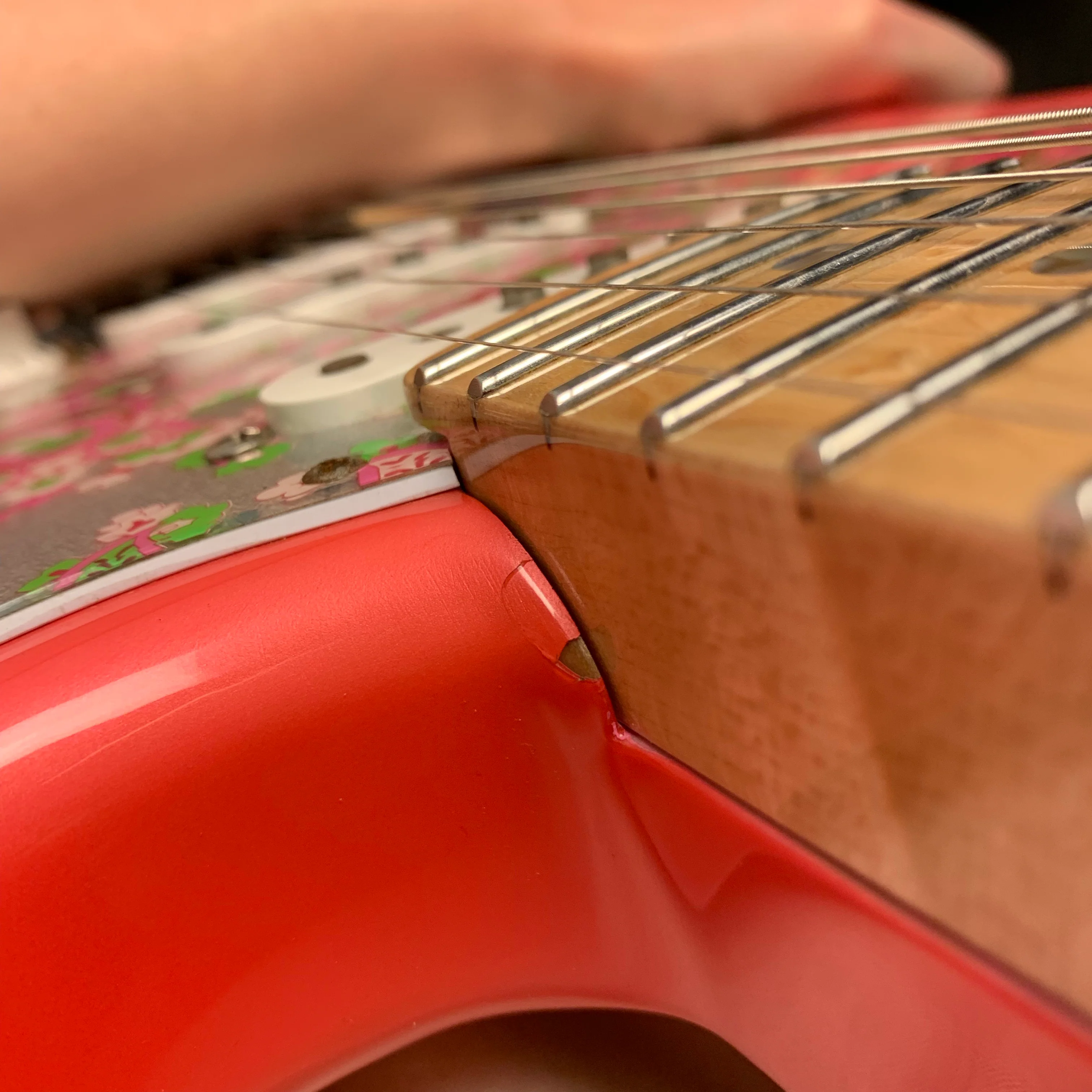 1990s/2000s CIJ Fender Pink Paisley Stratocaster Warmoth Neck Strat Electric Guitar - Image 16