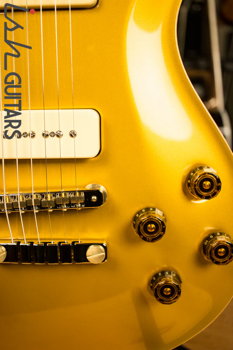 Paul Reed Smith McCarty 594 Soapbar Limited Edition Gold Top Electric Guitar - Image 4