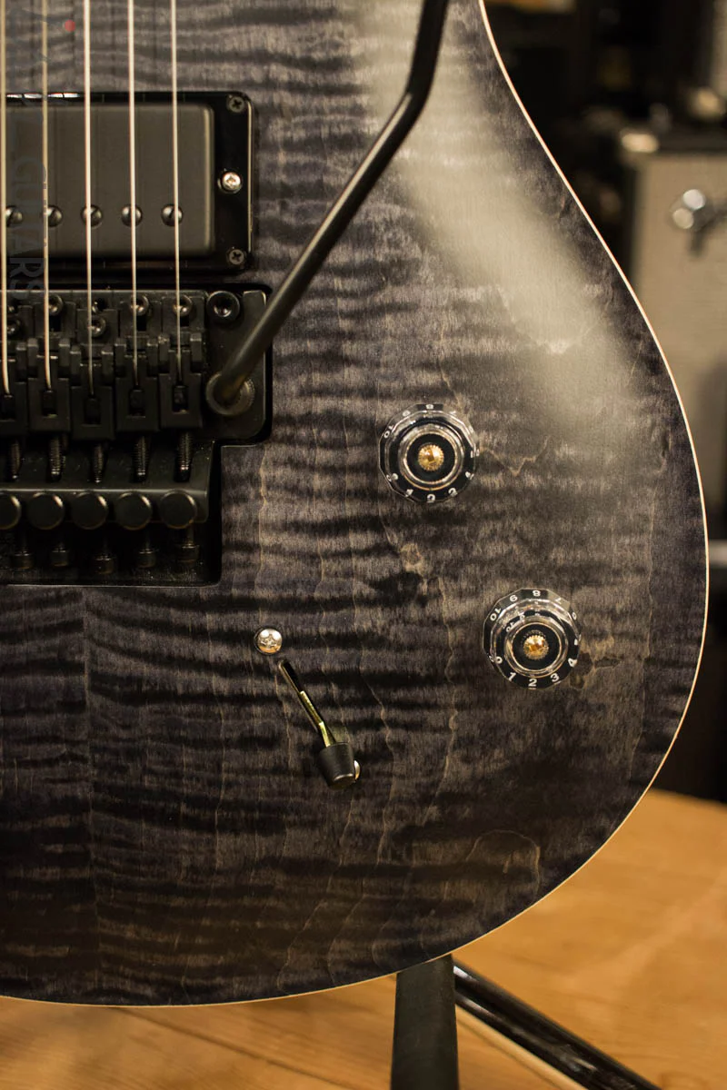 Paul Reed Smith PRS 2018 Dustie Waring "Floyd" CE24 Limited Edition Grey Black Satin B-stock - Image 4