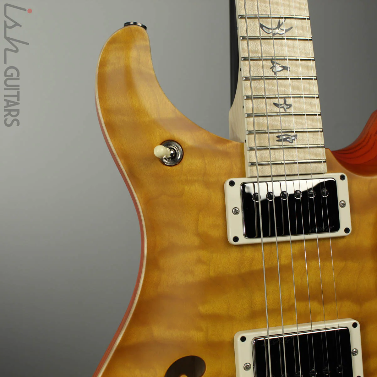 2018 Paul Reed Smith PRS McCarty 594 Semi-Hollow Wood Library McCarty Sunburst Satin Finish - Image 3