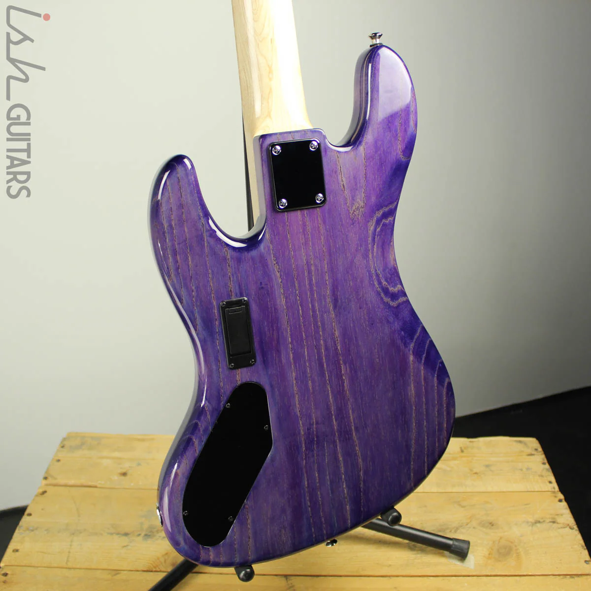 NAMM 2018 USA Spector Coda Deluxe 5 String XL Bass Guitar Ultra Violet - Image 10