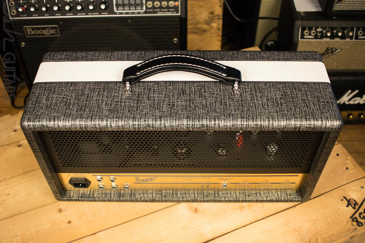 Supro Black Magick Reverb Head Store Demo - Image 4