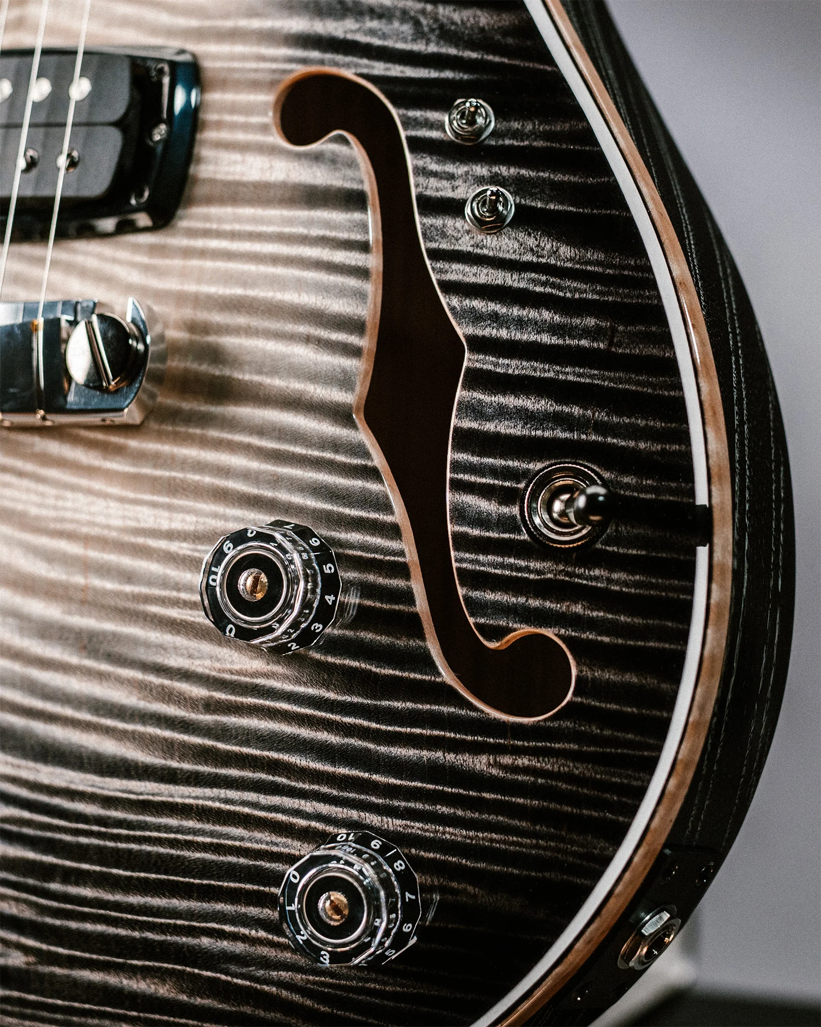 Private Stock 30th Anniversary “Birds of a Feather” Hollowbody I Frostbite Glow - Coming Soon! - Image 3