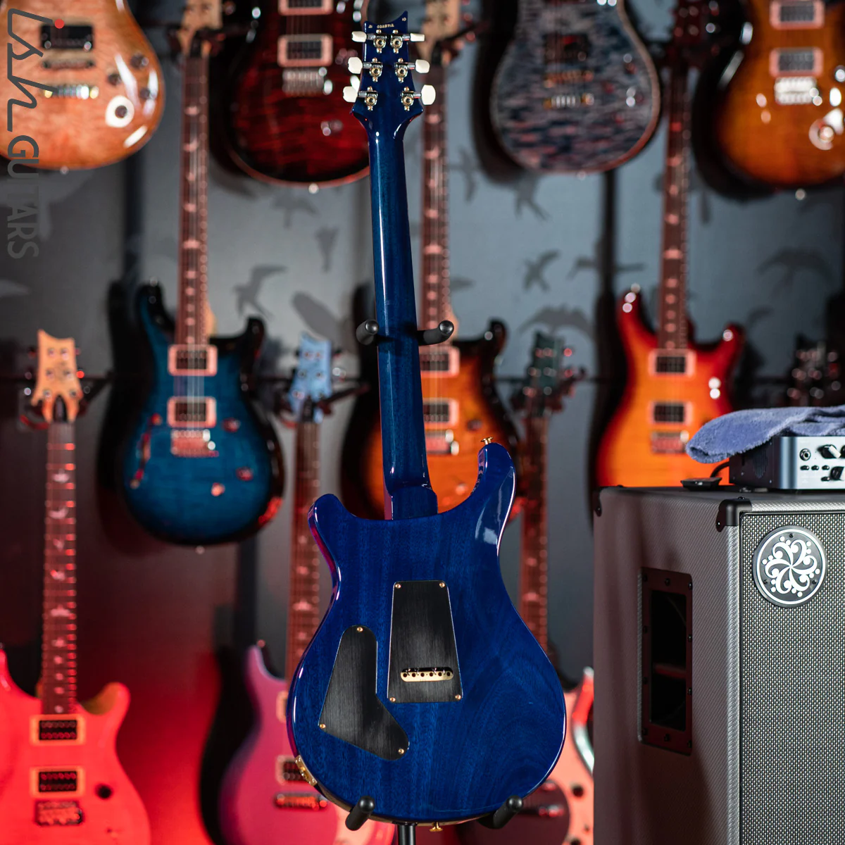 PRS 35th Anniversary Custom 24 Aqua Blue Wrap 10 Top - Image 7