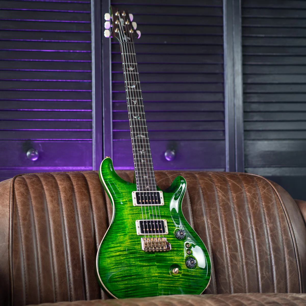PRS 35th Anniversary Custom 24 Eriza Verde w/ Toned Back 10 Top - Image 2