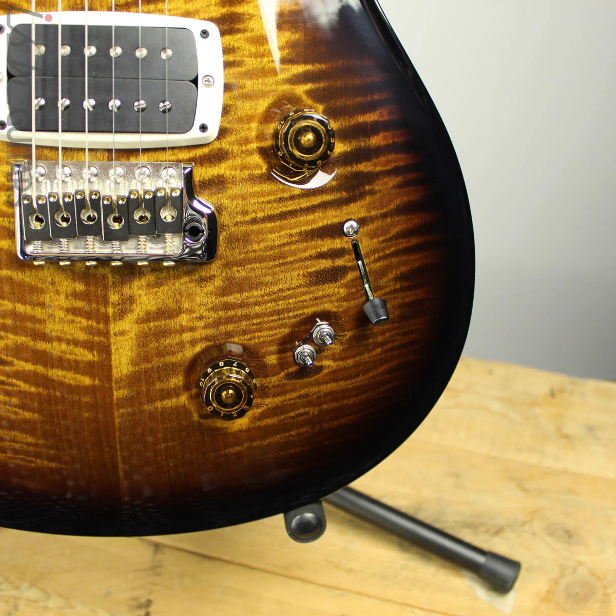 2019 PRS 408 Black Gold Burst - Image 3