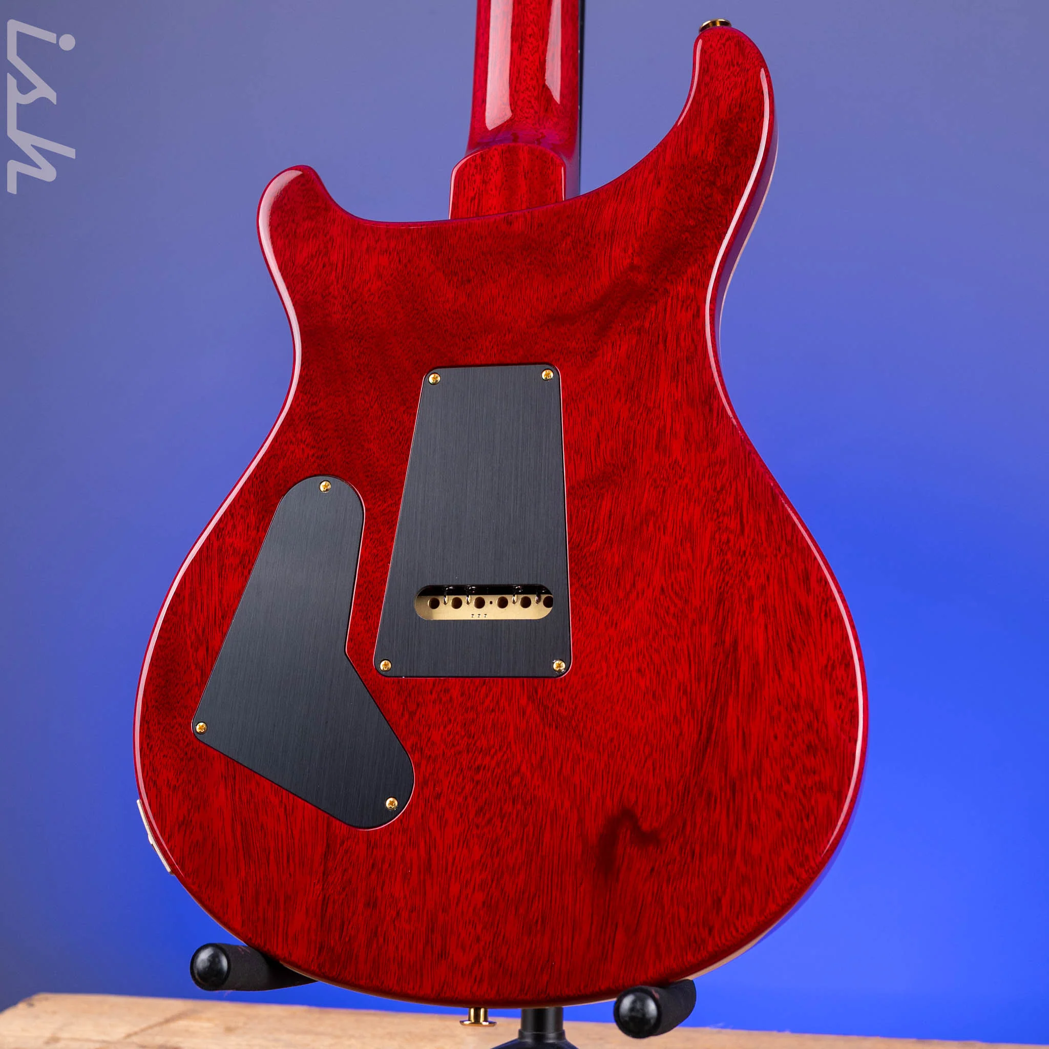 PRS Custom 24-08 Semi-Hollow 40th Anniversary Limited Edition Charcoal Tri-Color Burst - Image 8