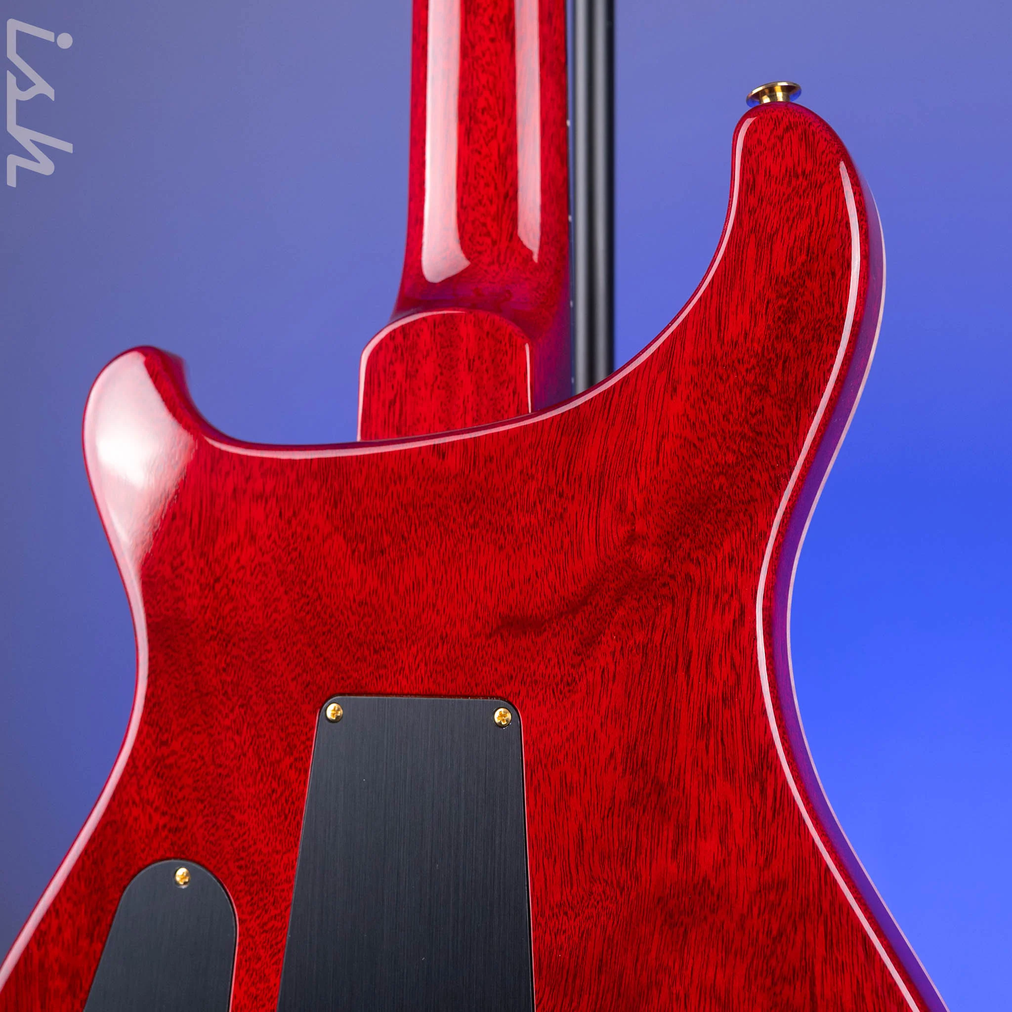 PRS Custom 24-08 Semi-Hollow 40th Anniversary Limited Edition Charcoal Tri-Color Burst - Image 9