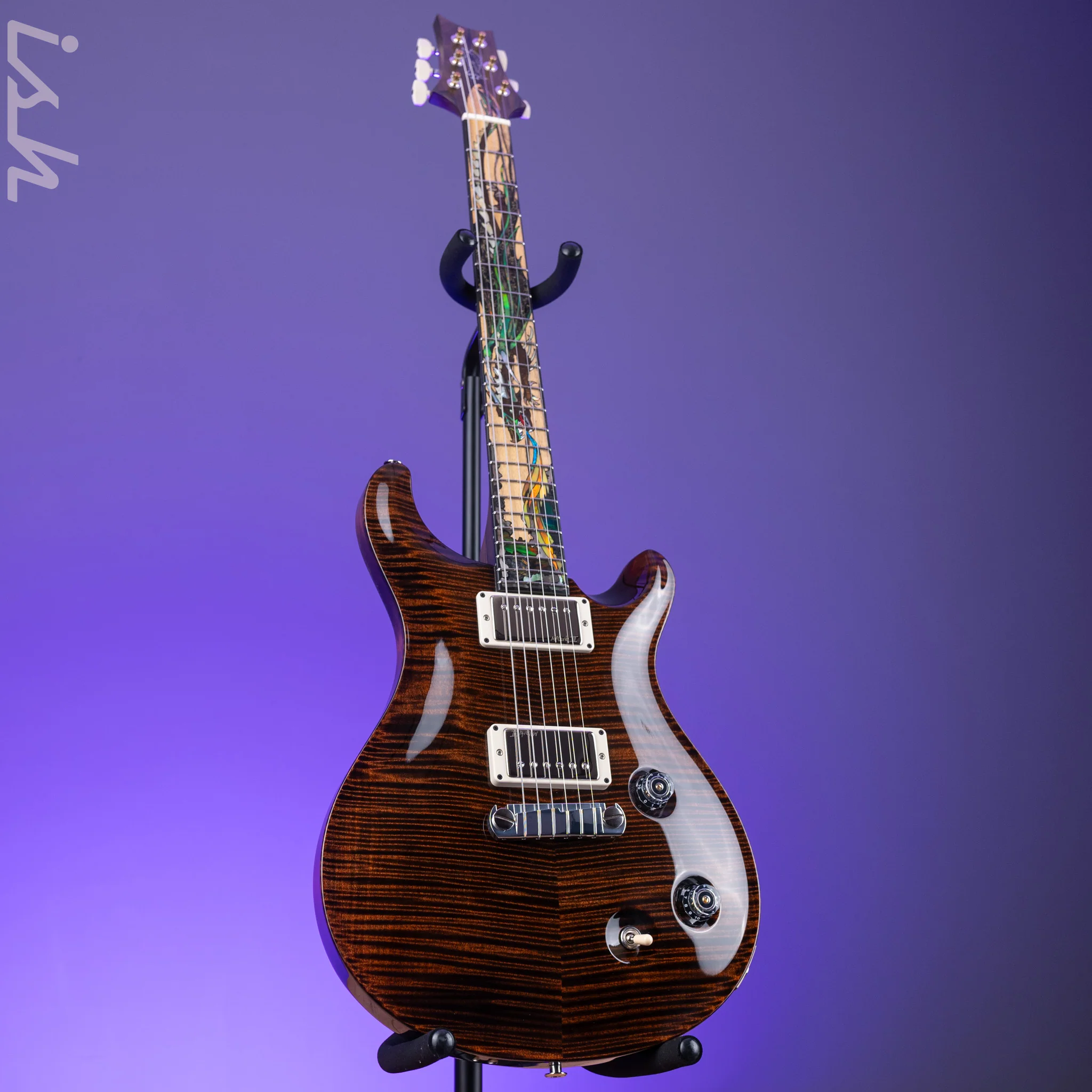 PRS 40th Anniversary Private Stock Dragon Limited Burnt Chestnut #108 - Image 3