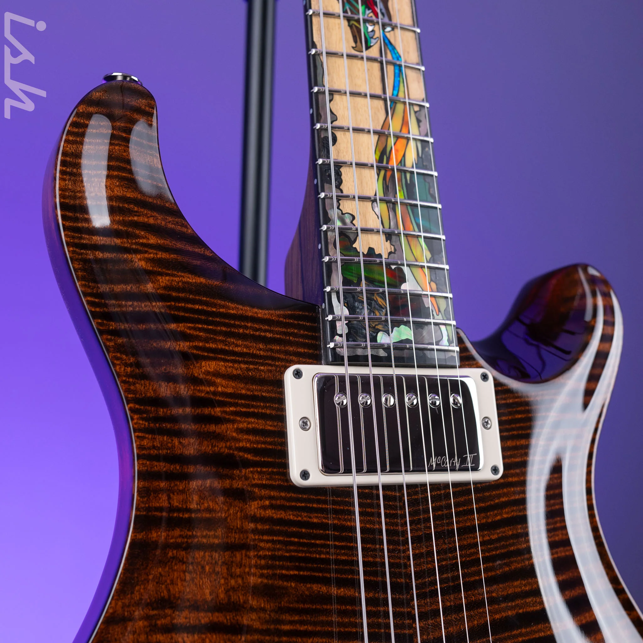 PRS 40th Anniversary Private Stock Dragon Limited Burnt Chestnut #108 - Image 5