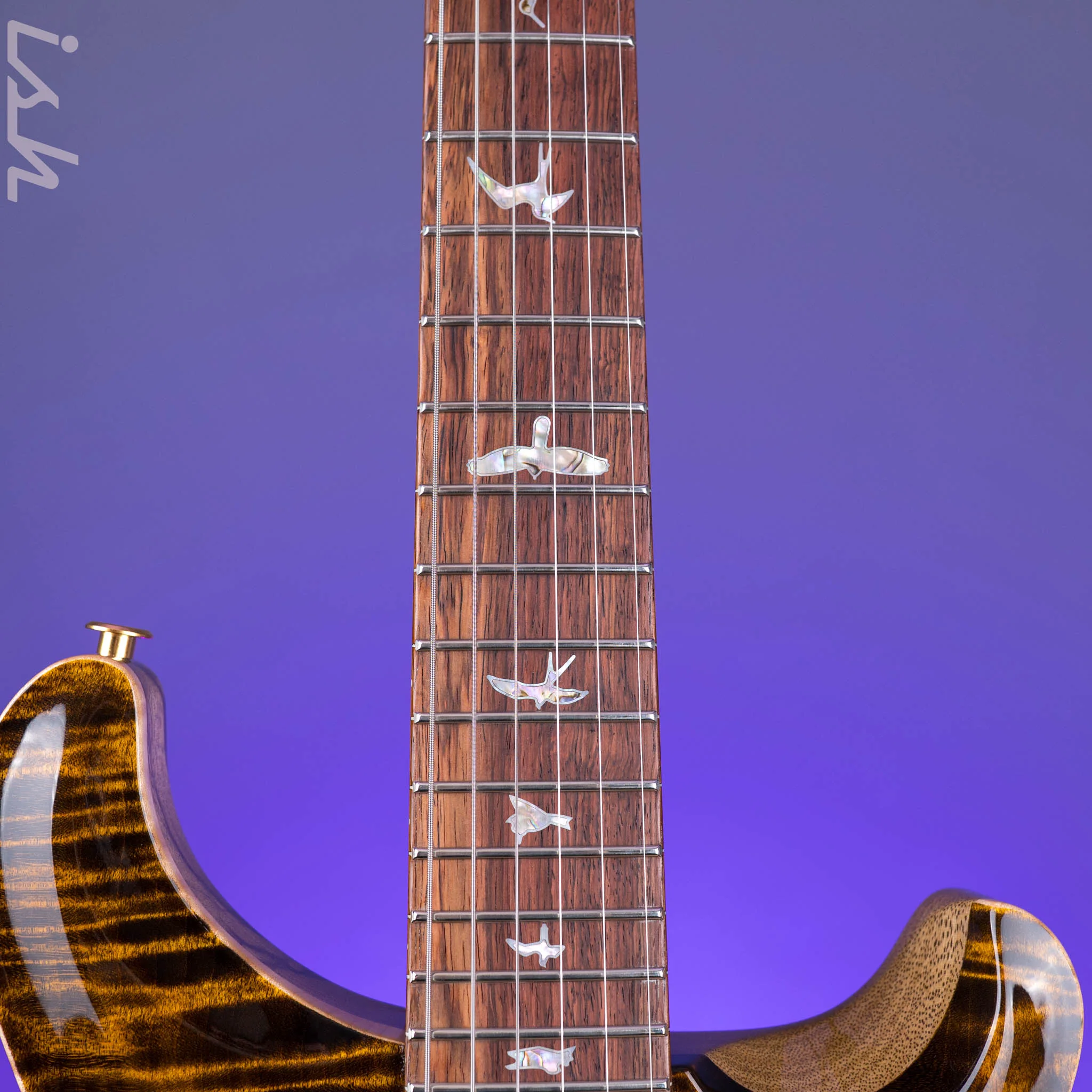 PRS 40th Anniversary Special Semi-Hollow Limited Edition Yellow Tiger - Image 6