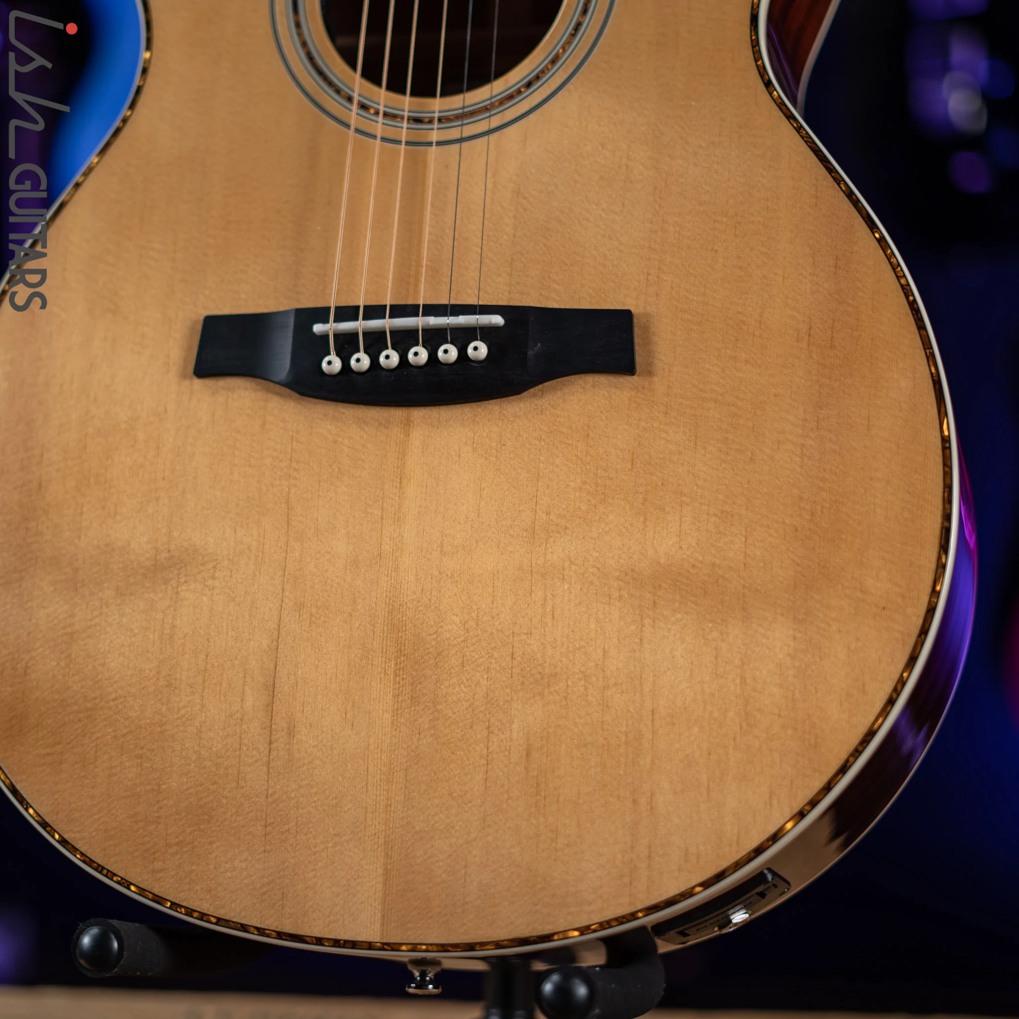 PRS SE Angelus A40E Acoustic Electric Guitar Natural Demo - Image 5