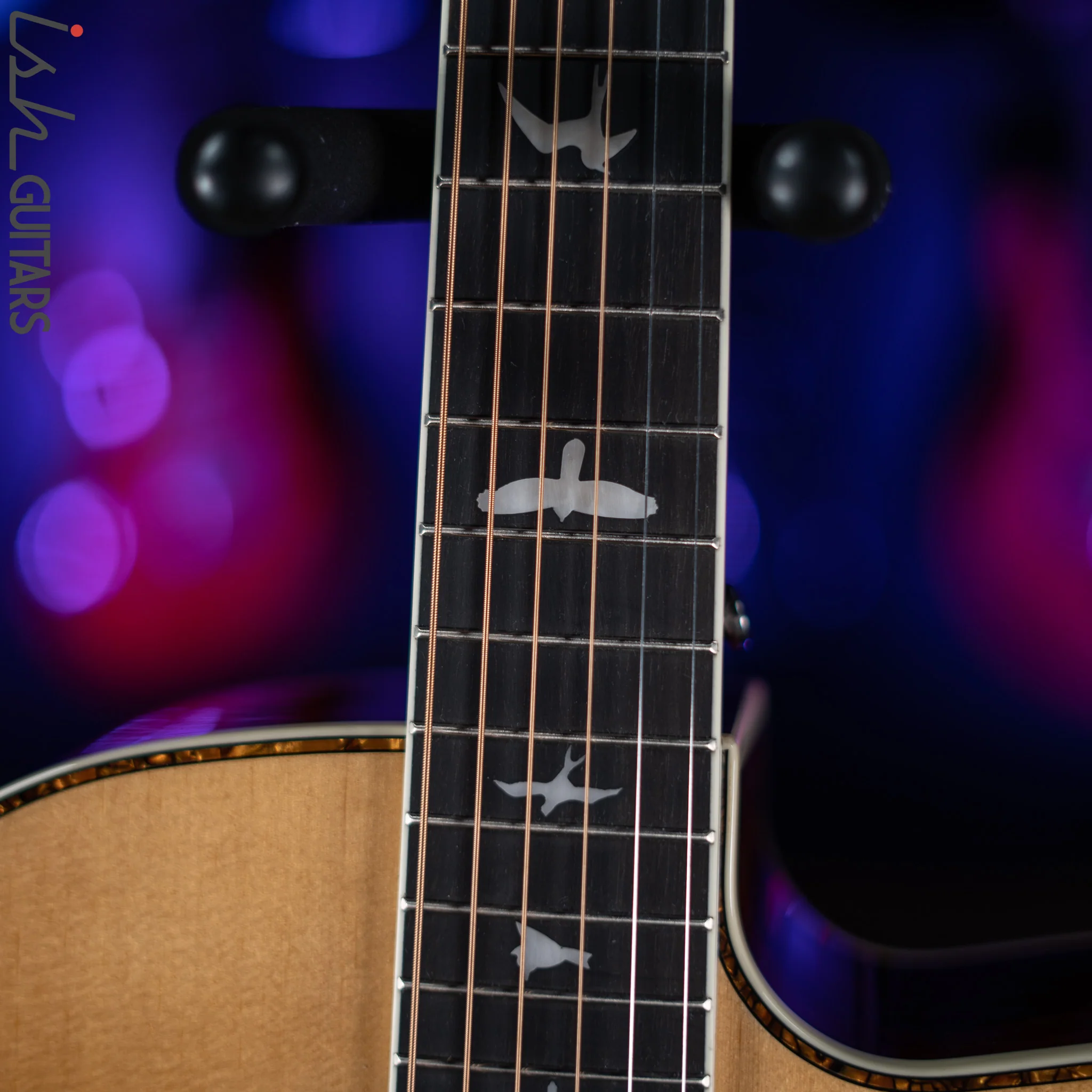 PRS SE Angelus A40E Acoustic Electric Guitar Natural Demo - Image 6