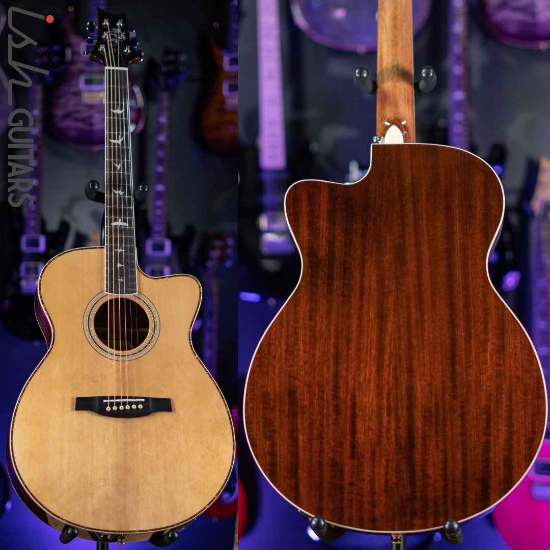 2021 PRS SE Angelus A40E Acoustic Electric Guitar Natural